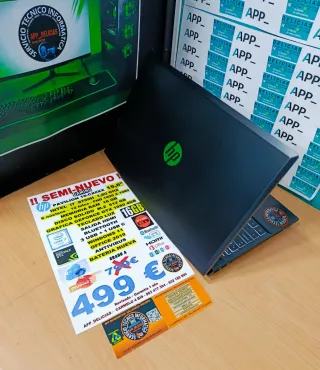 Portátil HP Gaming 15,6 i7 16GB RAM 512GB SSD