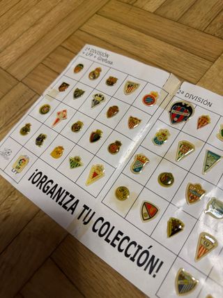 Colección Chapas Liga 2003-2004 Grefusa