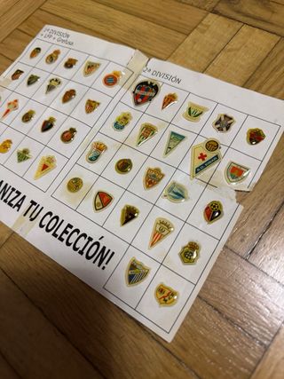 Colección Chapas Liga 2003-2004 Grefusa