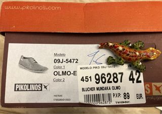 Zapatos Pikolinos BLUCHER MUNDAKA OLMO Talla 42