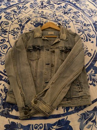 Chaqueta vaquera Mango azul