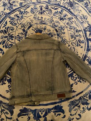 Chaqueta vaquera Mango azul