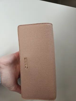 Portafoglio Liu Jo rosa e oro