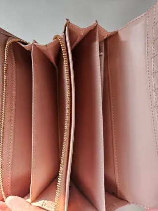 Portafoglio Liu Jo rosa e oro