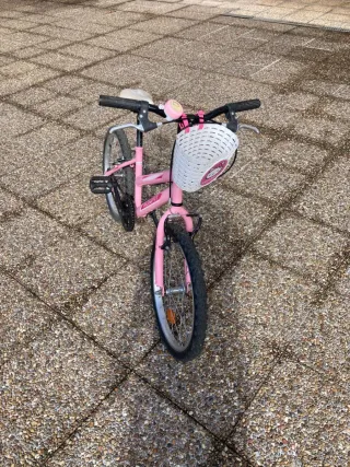 Bicicleta niña 20 rosa