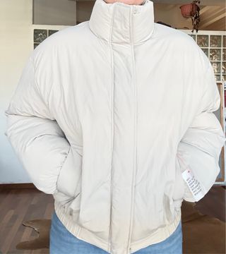 Plumífero ASOS Beige Nuevo Ultraligero