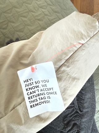 Plumífero ASOS Beige Nuevo Ultraligero