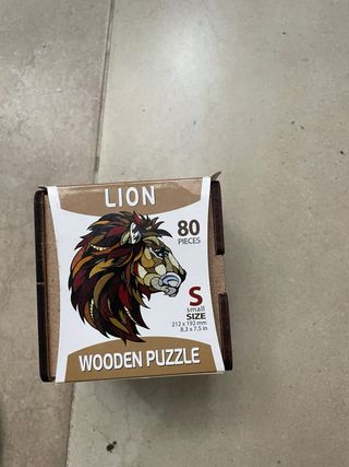 Tic Tac Boum y Puzzle León 80 piezas