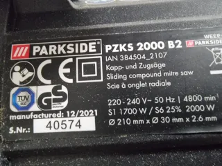 Sierra Circular Telescópica PARKSIDE