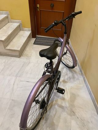 Bicicleta 24 Pulgadas Paseo Morada