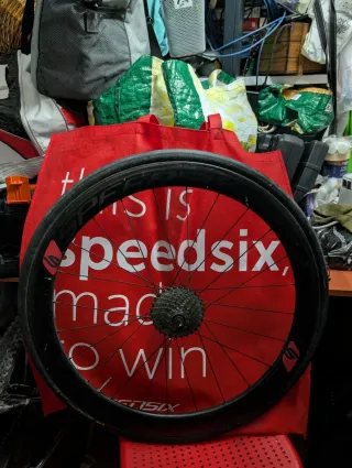 Ruedas carbono Speedsix First 50mm carretera