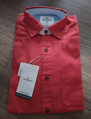 Camisa Springfield Roja Talla XS