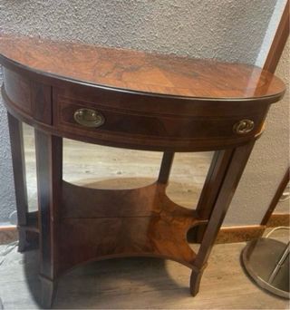 Mueble tocador vintage con espejo