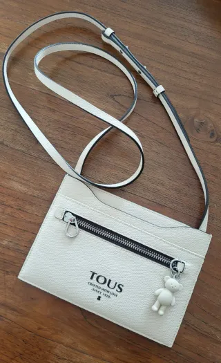 Tarjetero Tous Pop Beige Nuevo priginal