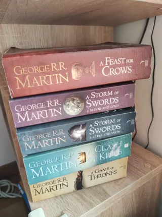 Pack Libros juego de tronos en inglés