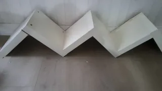 Estantería blanca modular