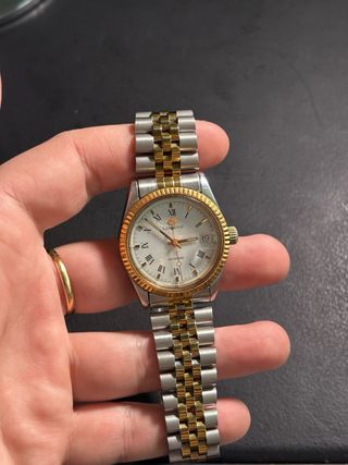 Reloj Lorenz acero y oro