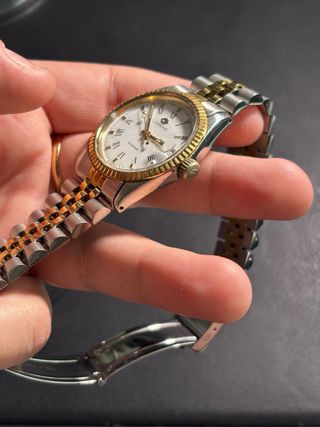 Reloj Lorenz acero y oro