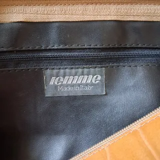 Borsetta vera pelle marrone