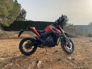 Motocicleta Zontes U1 125cc Naranja