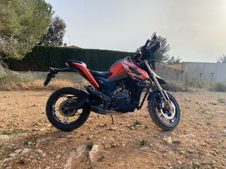 Motocicleta Zontes U1 125cc Naranja