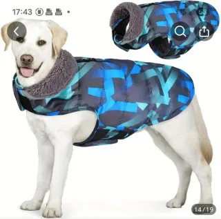 Cappotto impermeabile cane tg 68