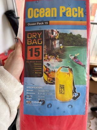 Mochila impermeable 15L