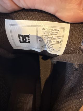 Zapatillas DC Shoes Talla 42 Marrones