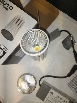 Lampade LED GU10 12W 1650lm N.4 pezzi