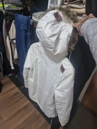 Chaquetón Geographical Norway Blanco
