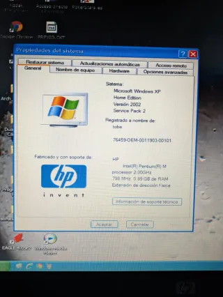 Ordenador portátil HP Negro