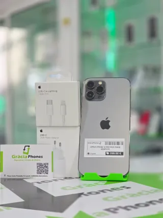 iPhone 12 Pro Max 256GB 100% Batería Graphite