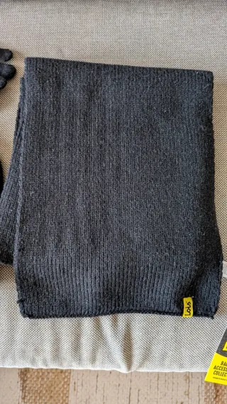 Pack Gorro y Bufanda Loys Negro Nuevo
