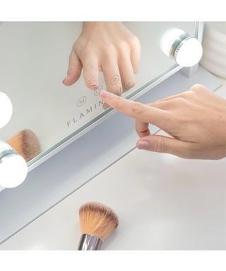 Espejo Maquillaje Grande con Luces LED