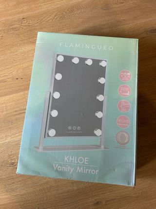 Espejo Maquillaje Grande con Luces LED