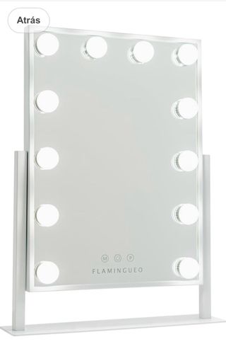 Espejo Maquillaje Grande con Luces LED