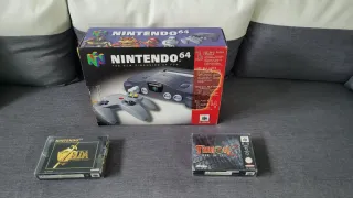 Nintendo 64 Consola + 2 Juegos.