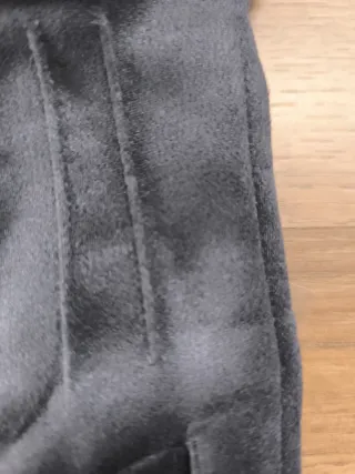 Guantes UGG de tela gris forrados