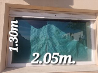 Escaparate aluminio y cristal seguro