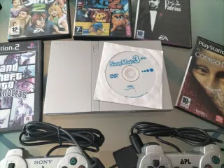 Consola Sony PlayStation 2 Plata