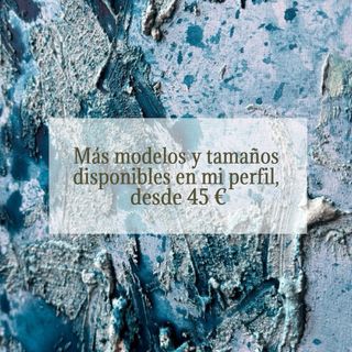 Cuadro grande abstracto salón/dormitorio