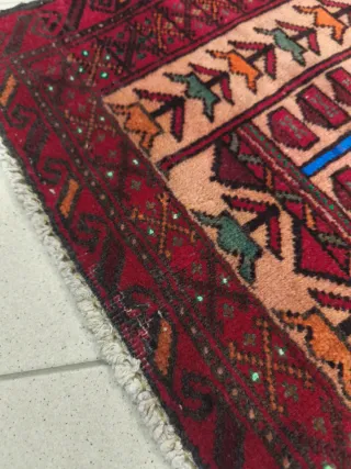 Tappeto afgano Beluchi 86x46.cm lana