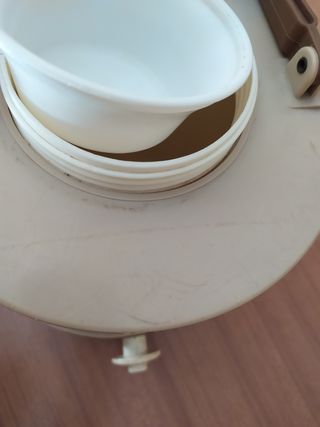 Borraccia acqua vintage con rubinetto