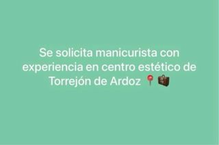 Manicurista con EXPERIENCIA