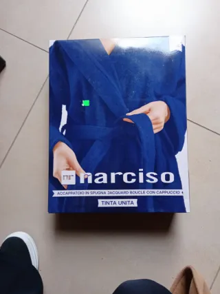 Accappatoio Narciso Blu Taglia M