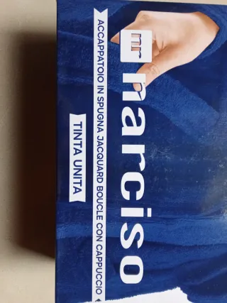 Accappatoio Narciso Blu Taglia M