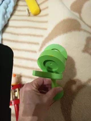 Juguete musical de madera