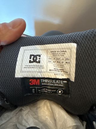 Botas DC Shoes Talla 42 Nuevas
