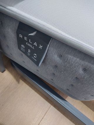 Cama nido nueva gris y blanca