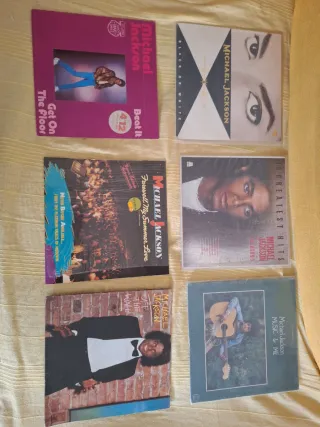Colección Vinilos Michael Jackson. Parte 1.